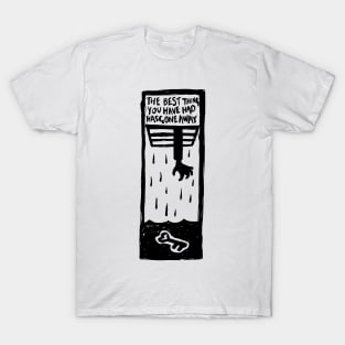 High and Dry Illustrated Lyrics T-Shirt